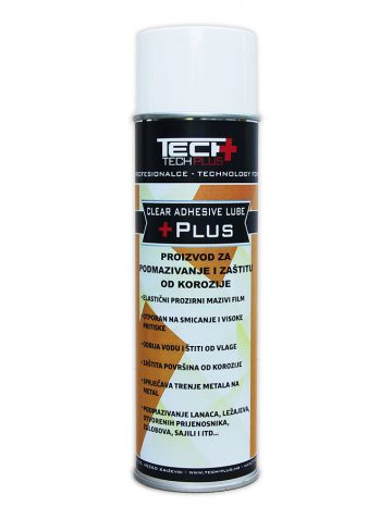 CLEAR ADHESIVE LUBE PLUS