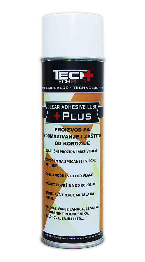 CLEAR ADHESIVE LUBE PLUS
