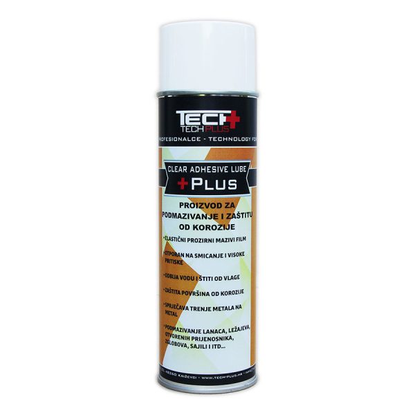 CLEAR ADHESIVE LUBE PLUS